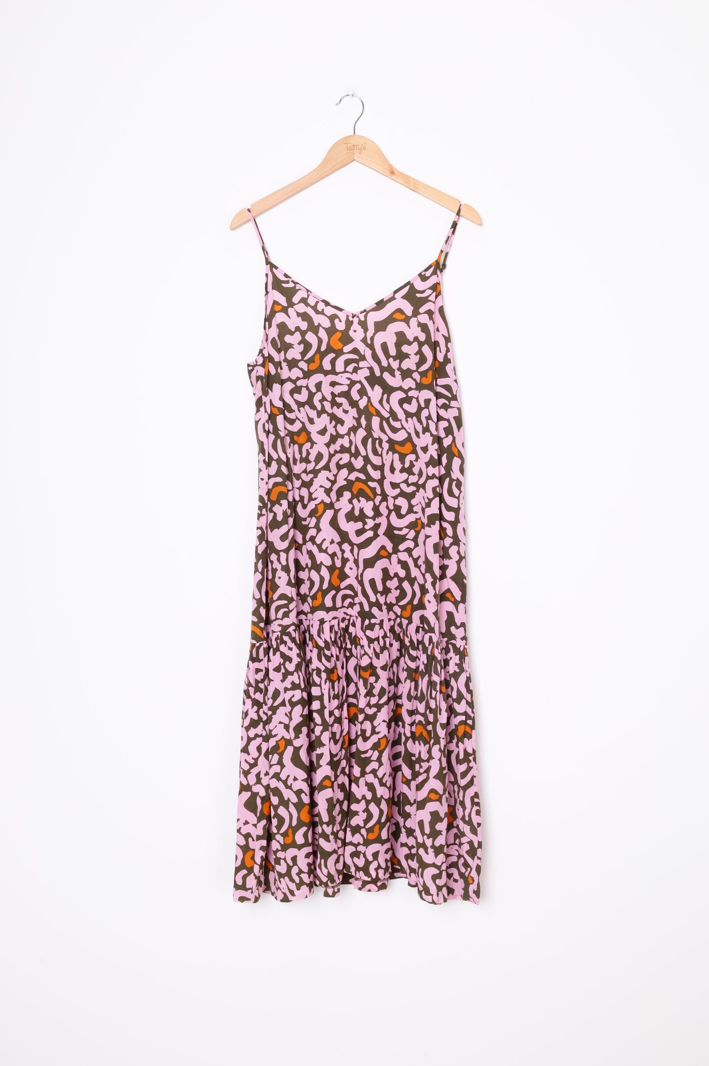 Claire Johnson + Gorman Womens Pink Dress Size 14
