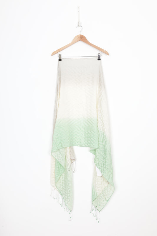 No Label Womens Green Scarf Size O/S