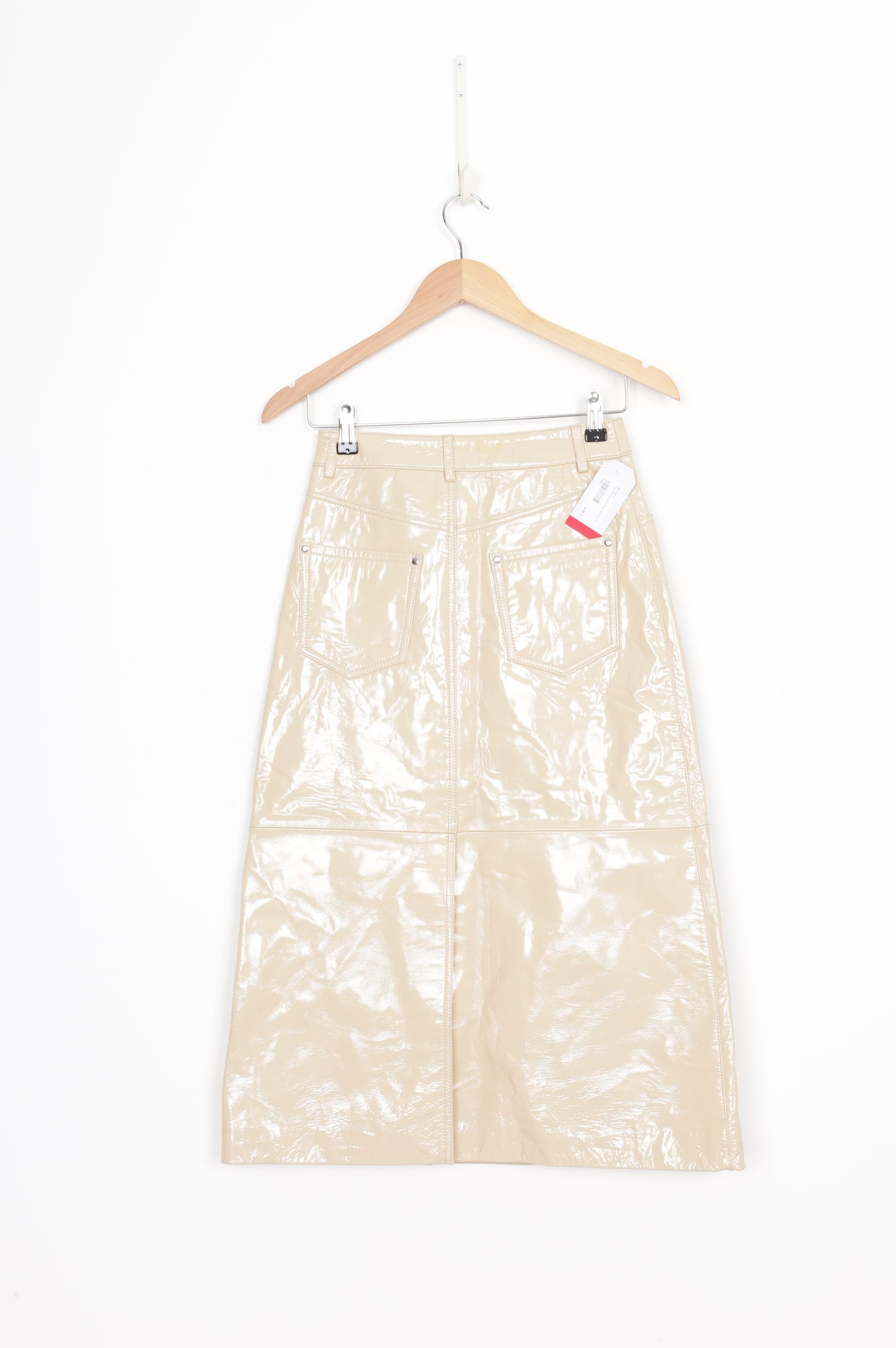 Ena Pelly Womens Beige Skirt Size 6