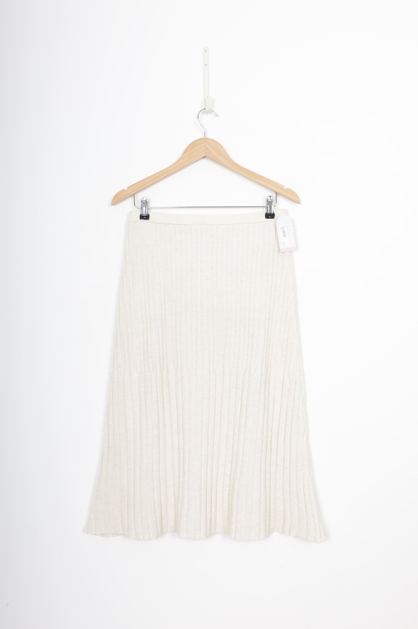 Friend of Audrey Womens Cream Skirt Size M
