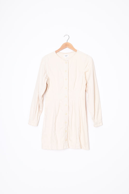 Seed Womens Cream Dress Size 8