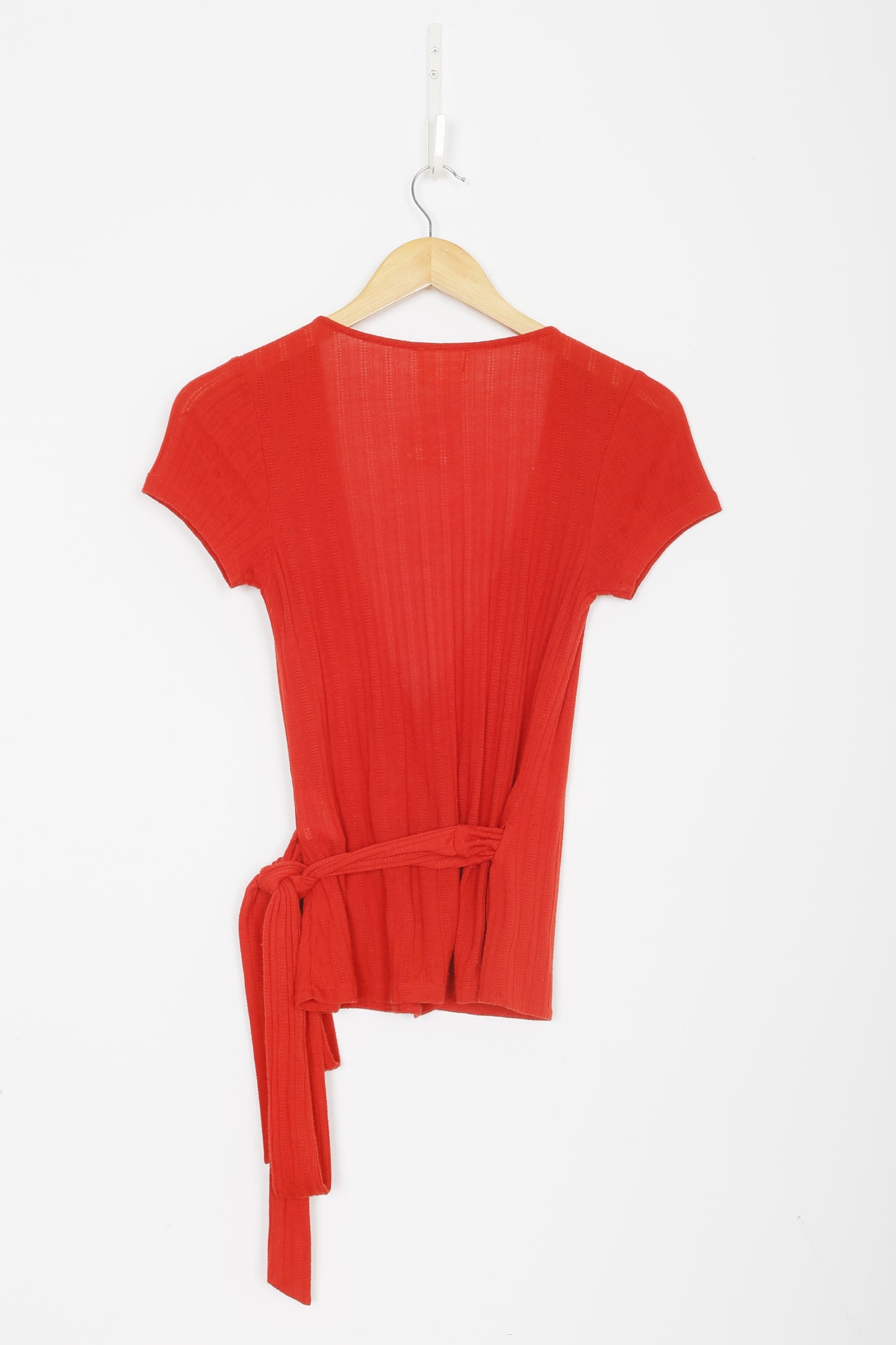 Sezane Womens Red Top Size XS