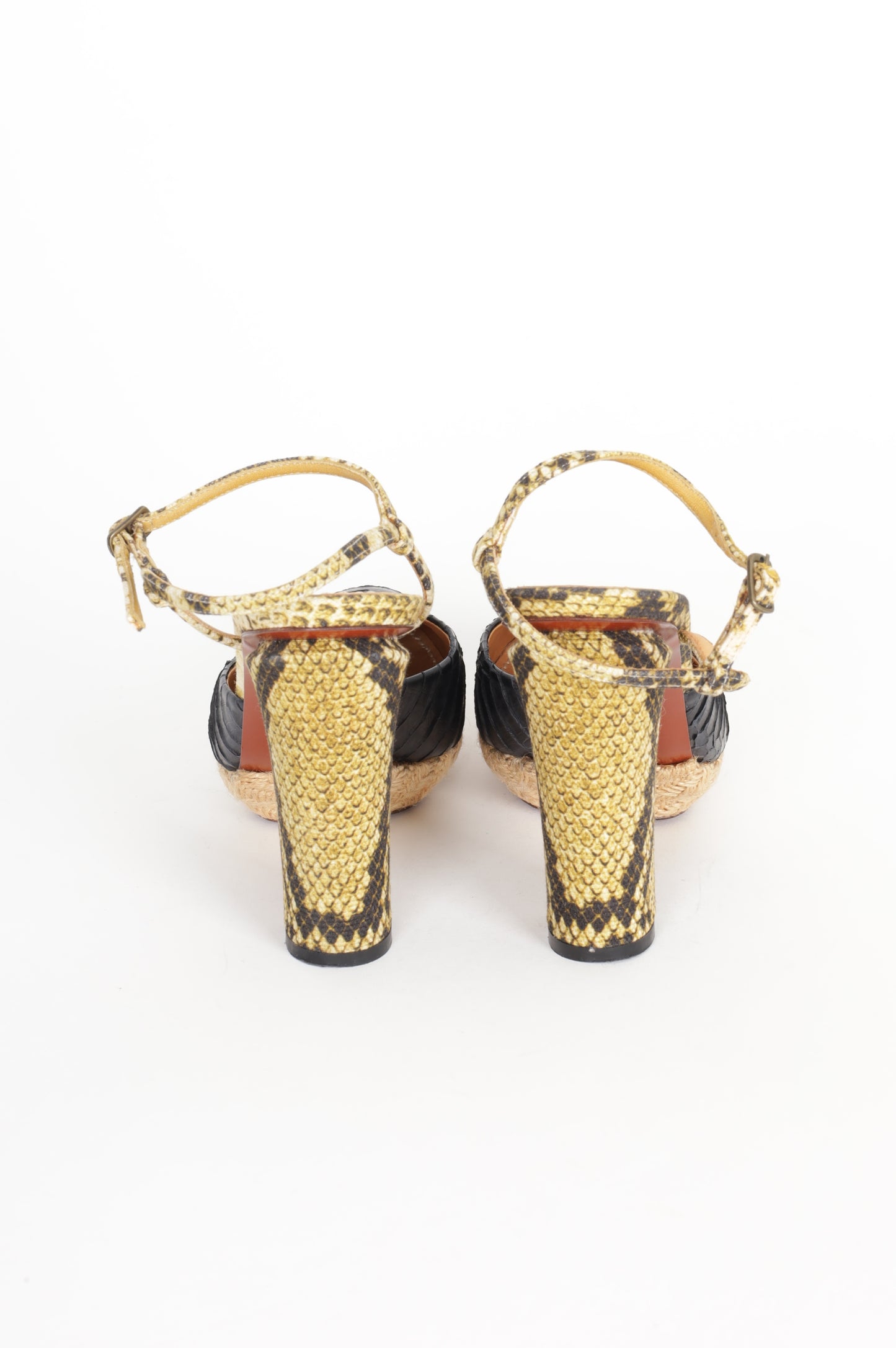 Lanvin Womens Black Heels Size EU 38.5