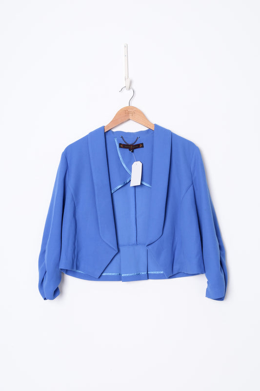 Trelise Cooper Womens Blue Blazer Size M