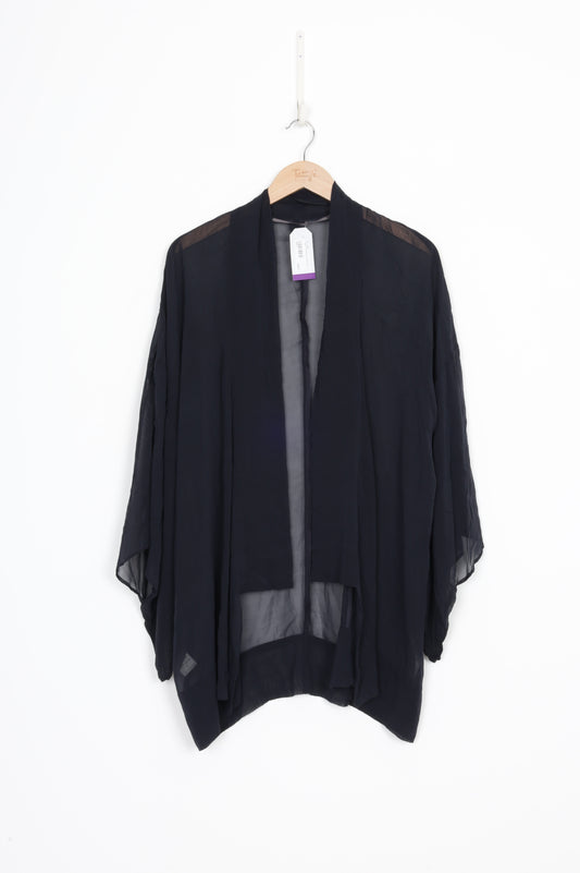 Zambesi Womens Blue Jacket Size 14