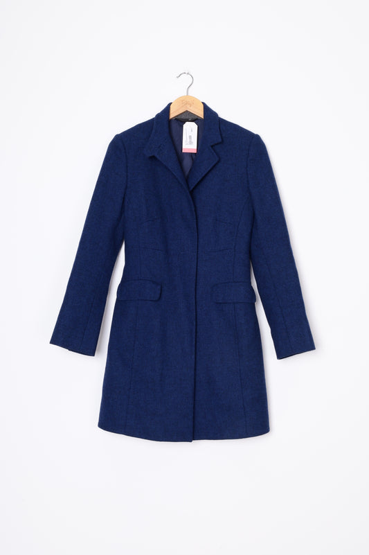 Paul Smith Black Womens Blue Coat Size 40