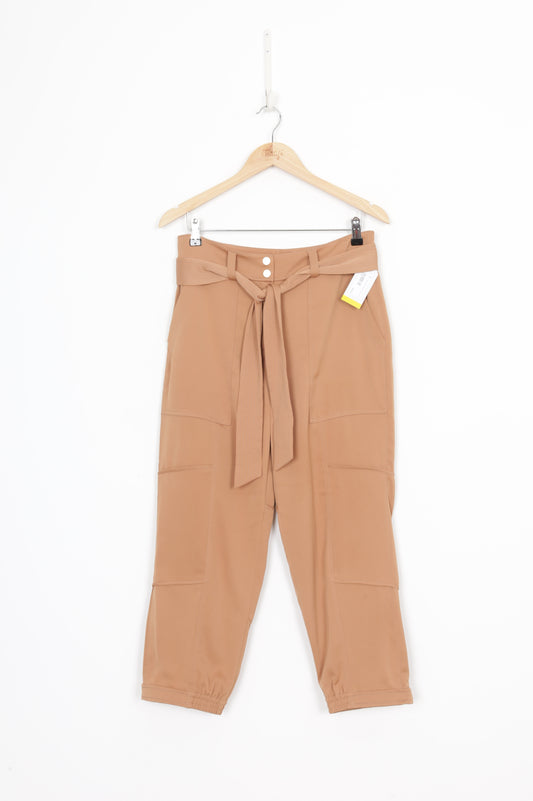 ME + EM Womens Brown Pants Size 10