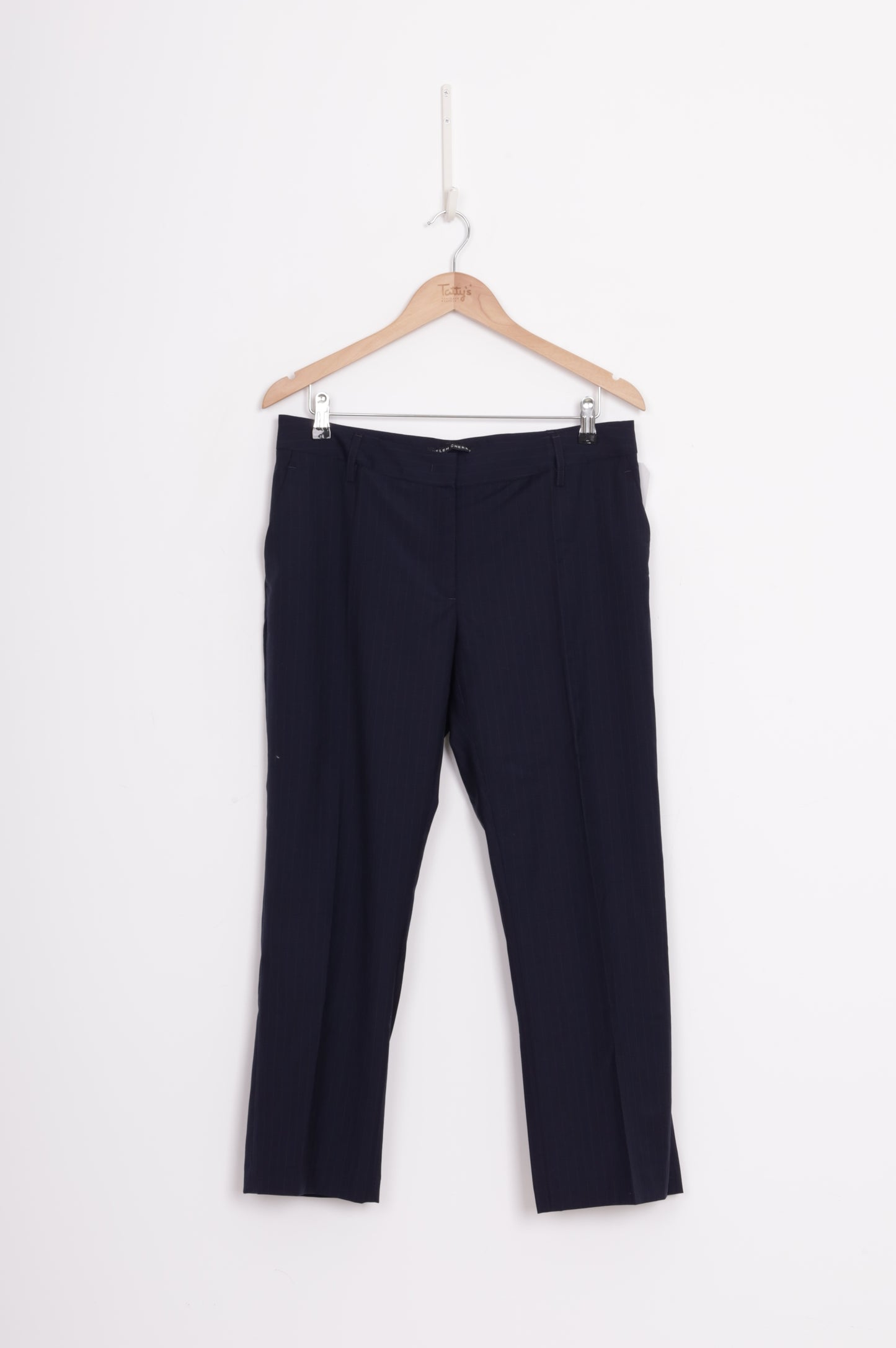 Helen Cherry Womens Blue Pants Size 12