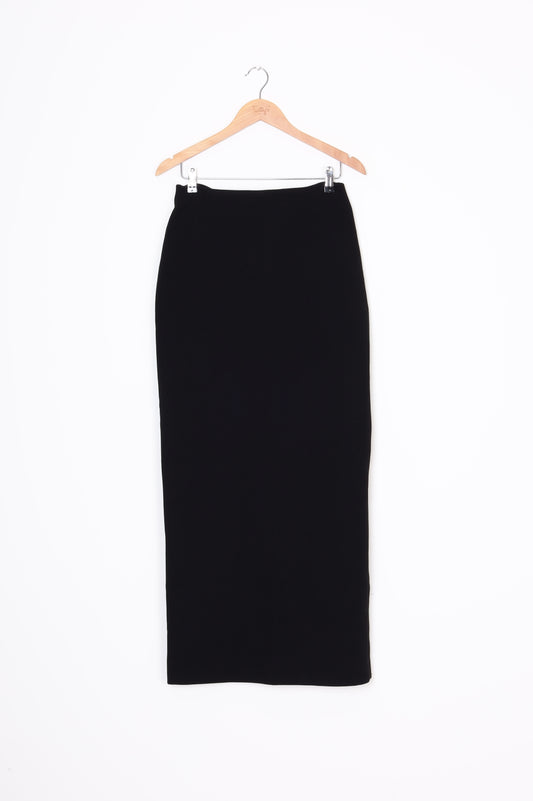 arcina ori Womens Black Maxi Skirt Size S