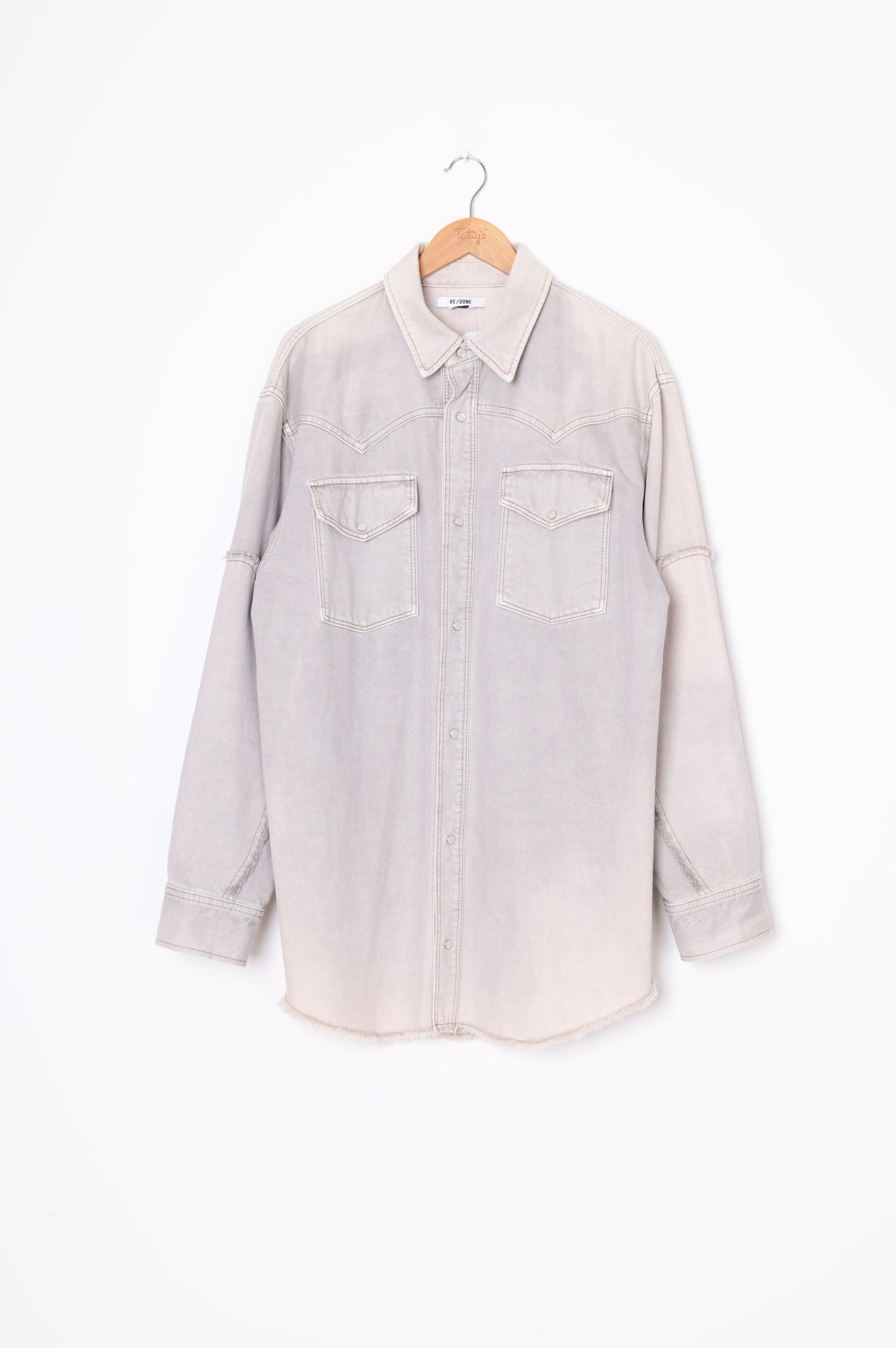 RE/DONE Womens Grey Jacket Size M