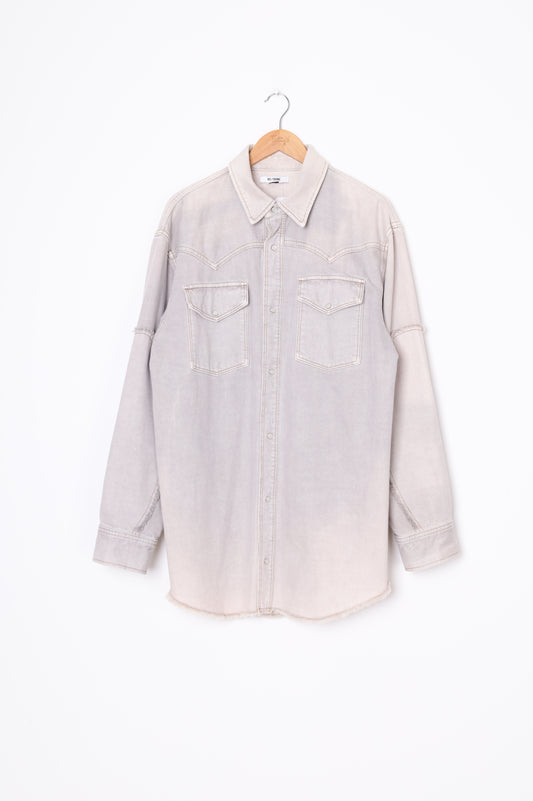 RE/DONE Womens Grey Jacket Size M