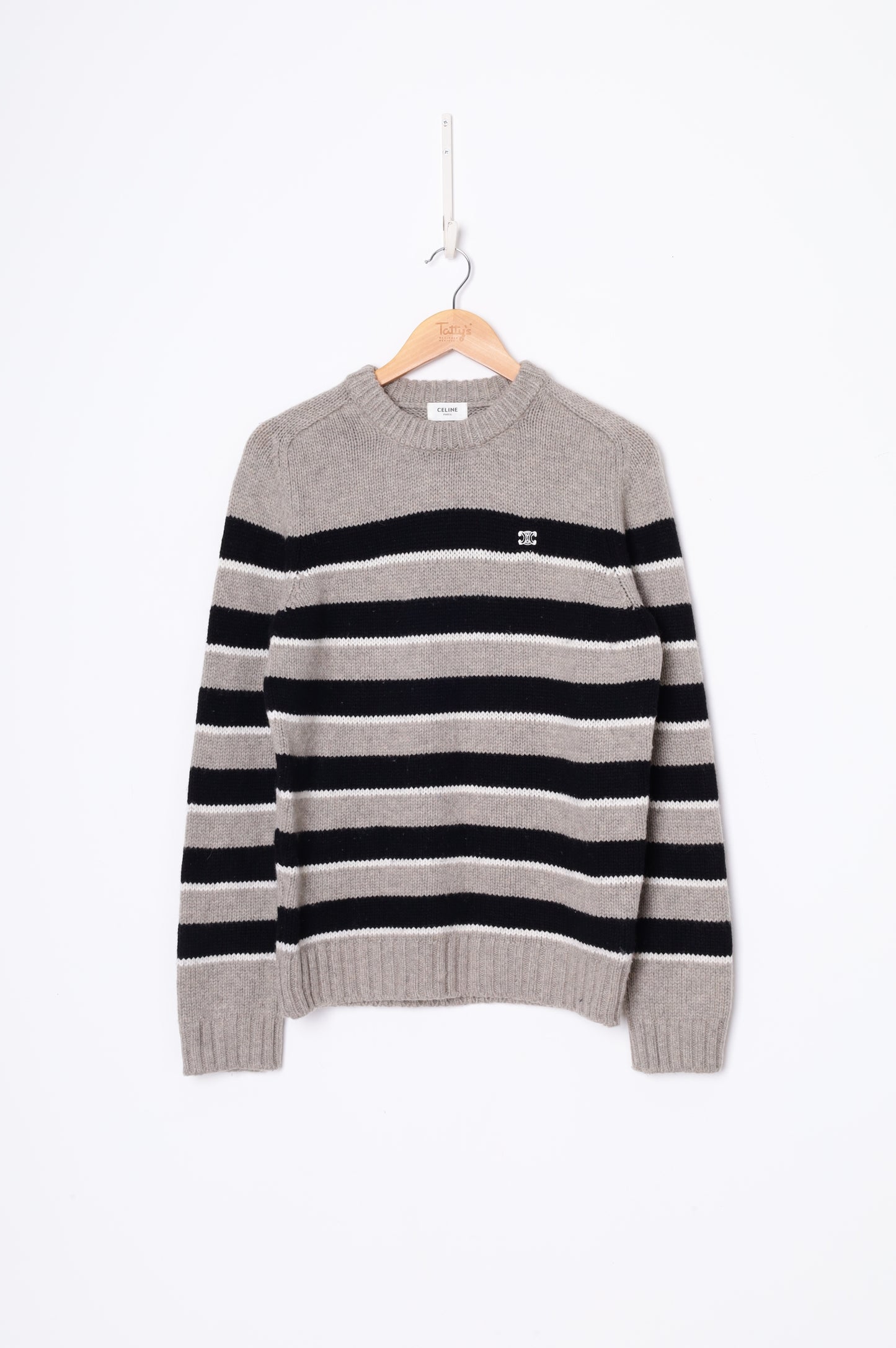 Celine Womens Grey Jumper Size S