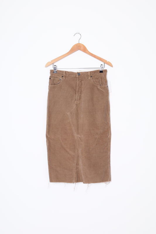 Bassike Womens Brown Skirt Size 1