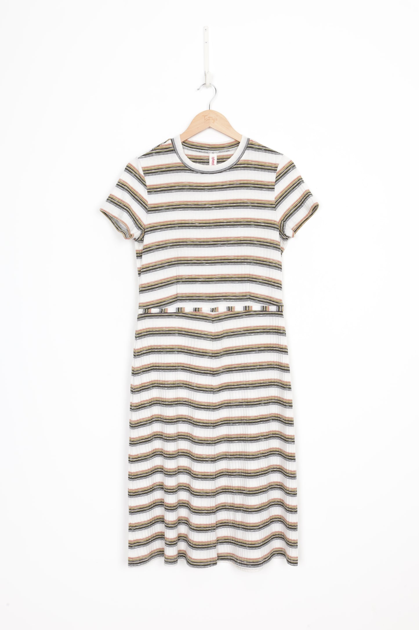 Sylvester Womens White Dress Size 10