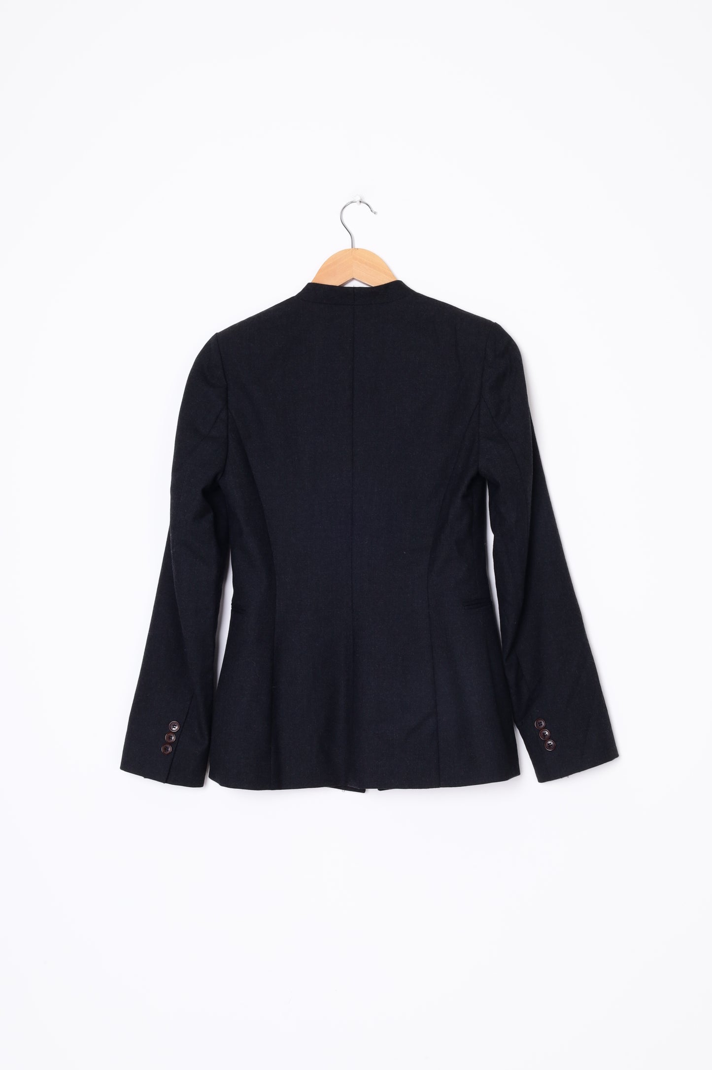 Izzat Baba Womens Grey Jacket Size XS