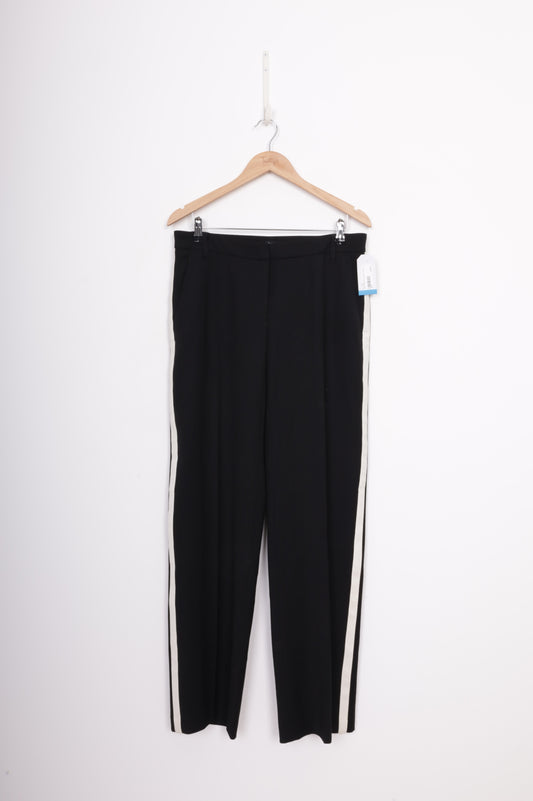 Helen Cherry Womens Black Pants Size 12