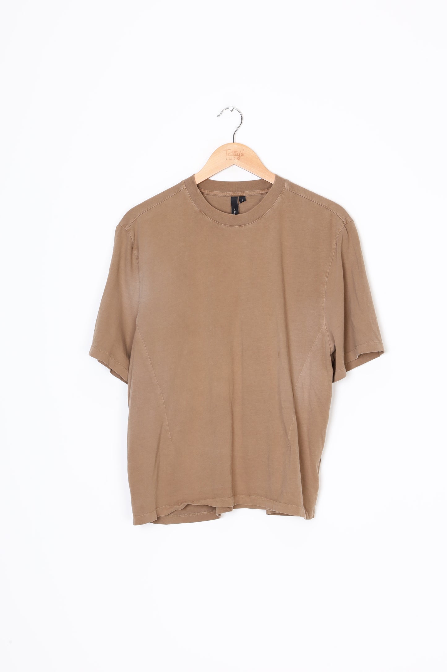 Entire Studios Womens Brown T-shirt Size S