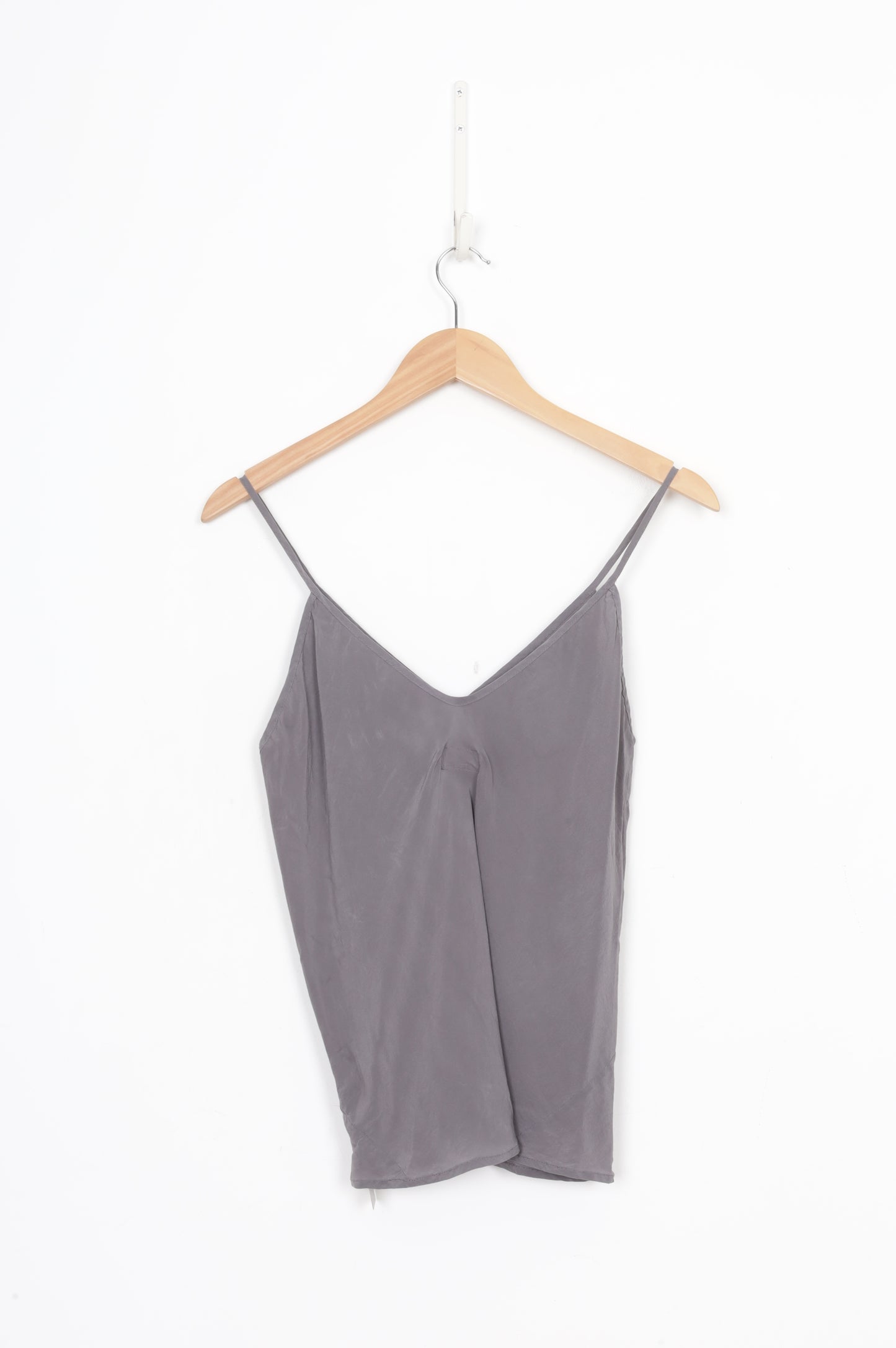 Miss Crabb Womens Grey Top Size 8