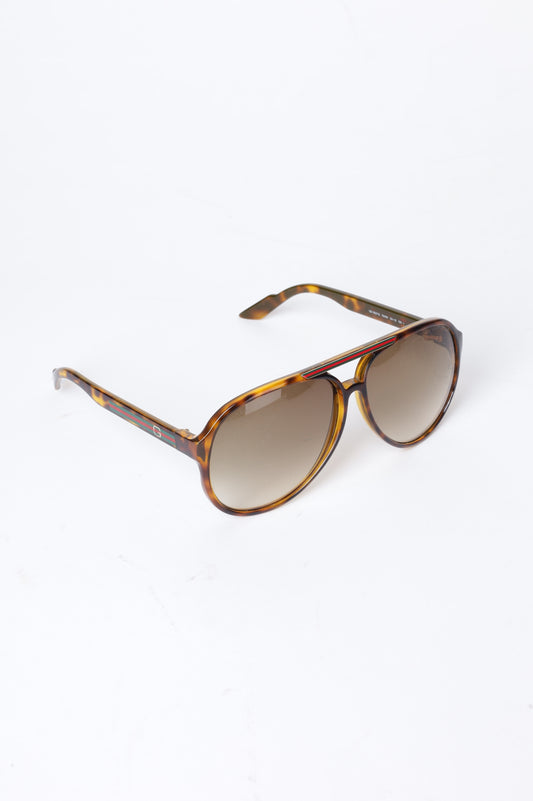 Gucci Unisex Brown Sunglasses Size O/S
