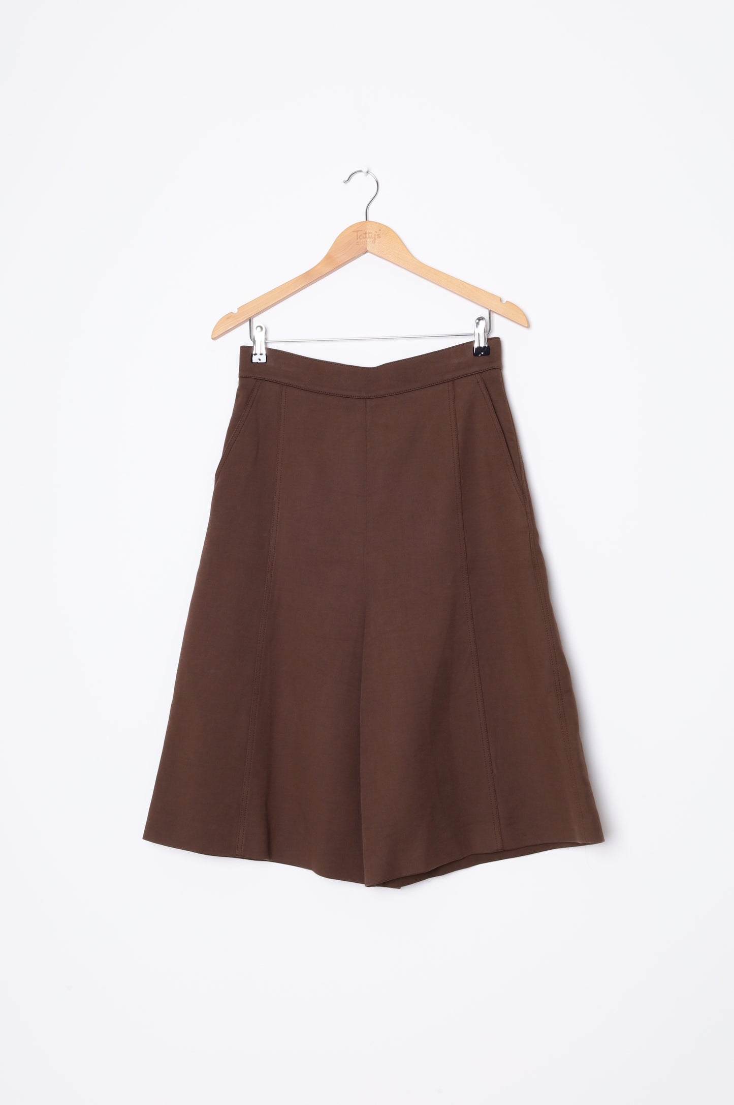 Max Mara Womens Brown Shorts Size 12