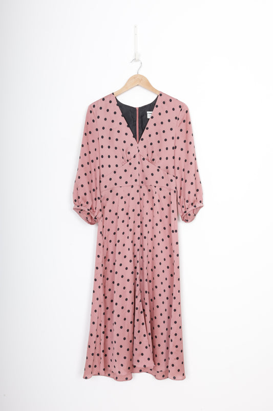 Veronika Maine Womens Pink Dress Size 10
