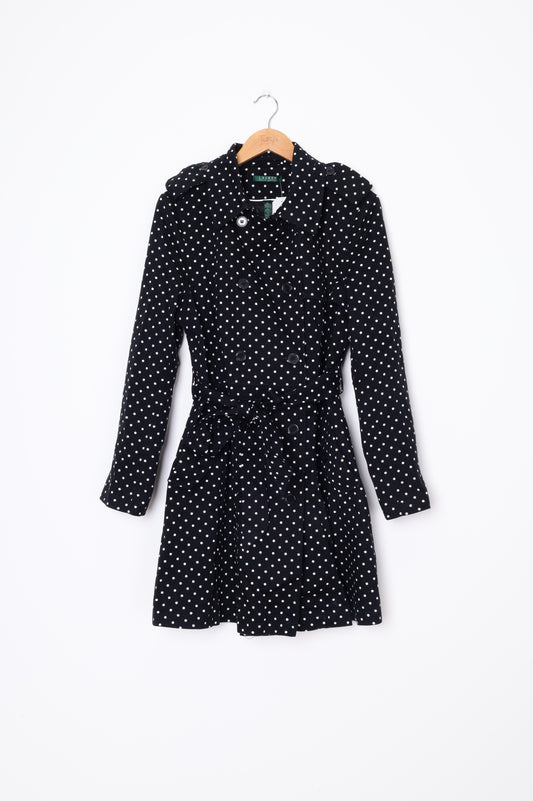 Lauren Ralph Lauren Womens Black Coat Size L