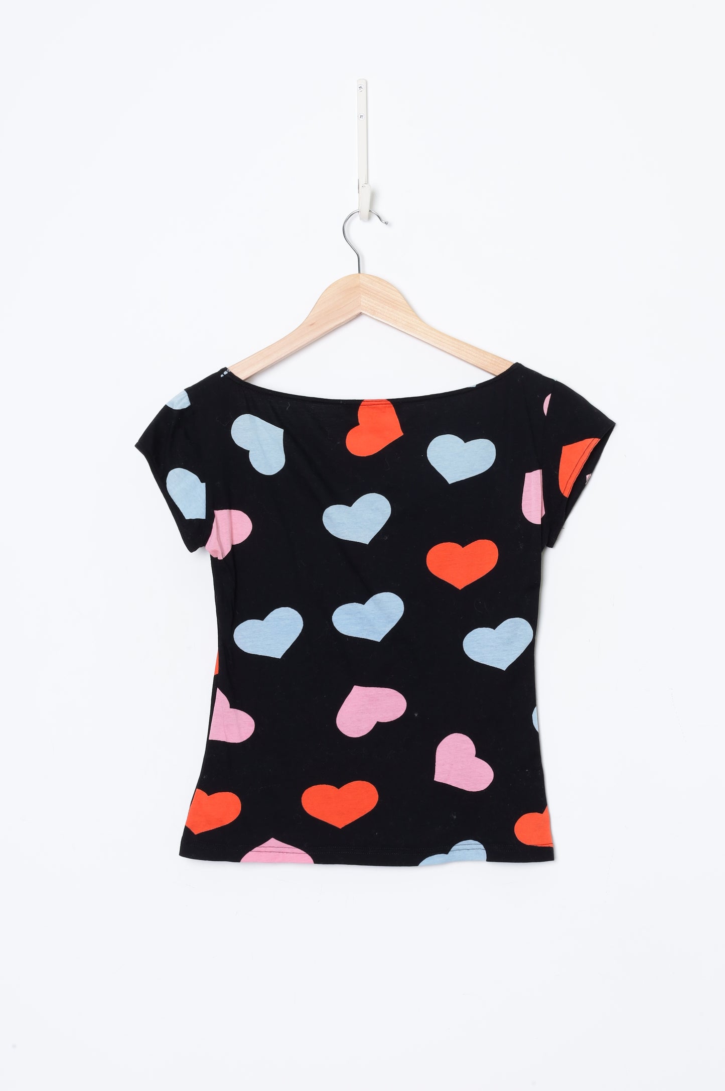 Karen Walker - Vintage Womens Black T-shirt Size 12