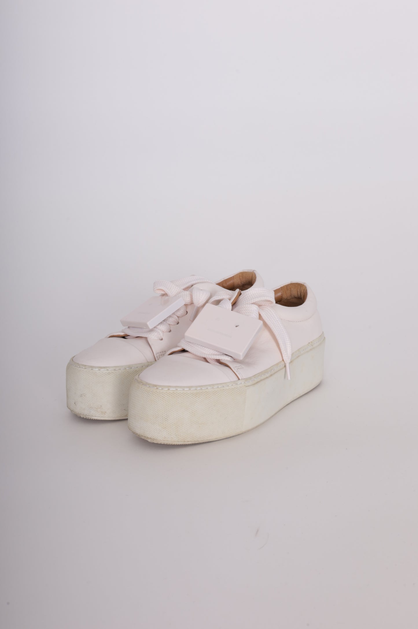 Acne Studios Womens Pink Sneakers Size EU 36