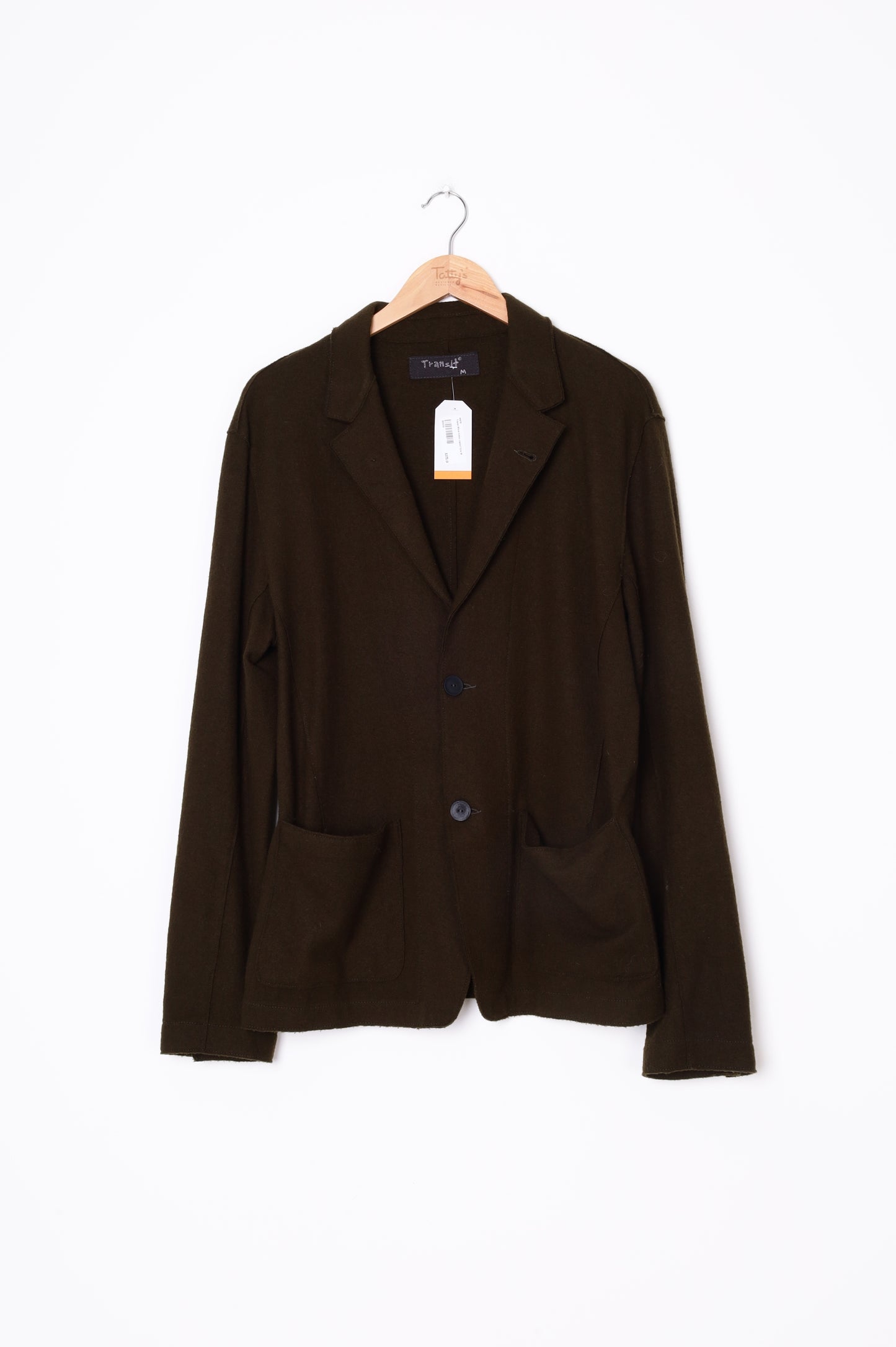 Transit Mens Green Jacket Size M