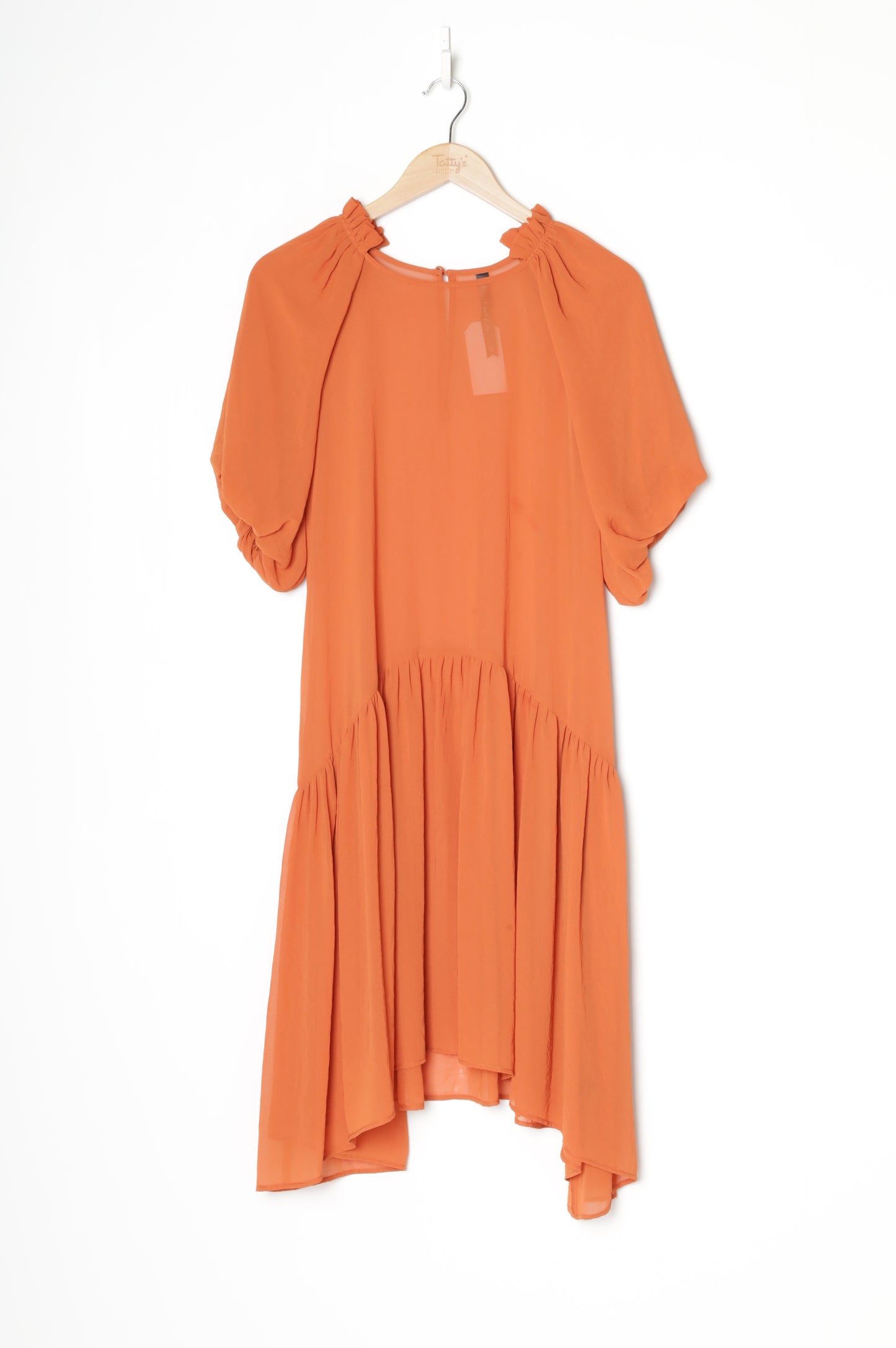 Moochi Womens Orange Dress Size 10