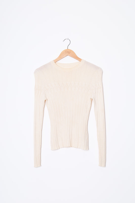 Zimmermann Womens Cream Top Size S