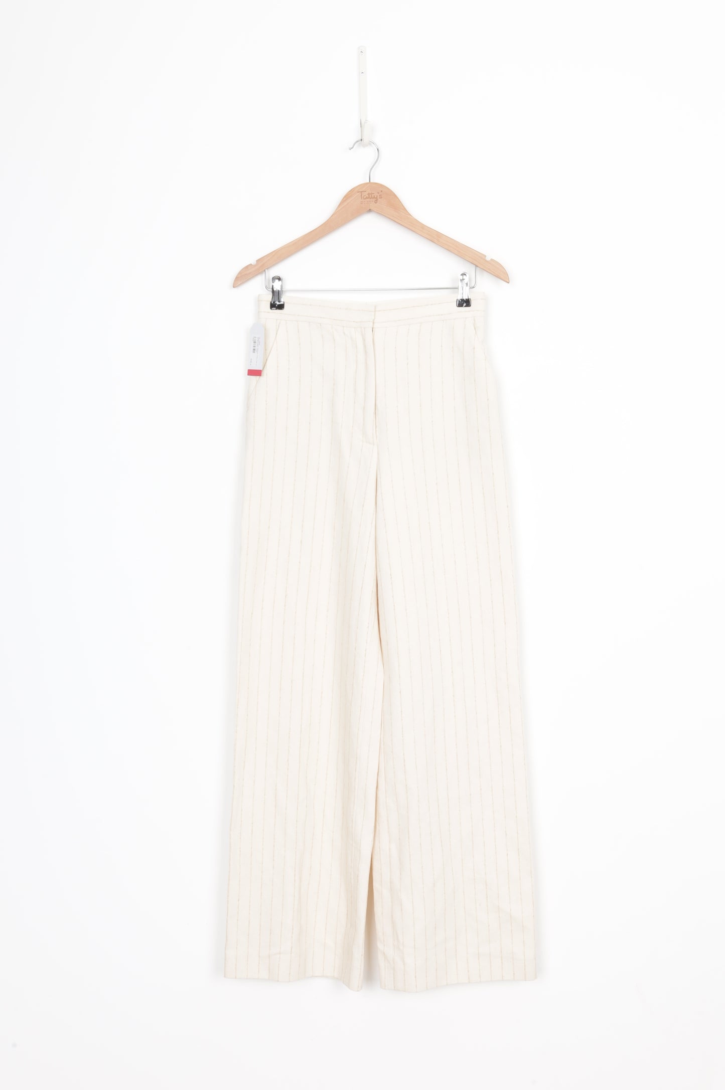 Vanessa Bruno Womens Cream Pants Size EU 38