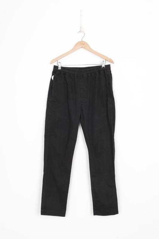 Bassike Mens Black Pants Size L
