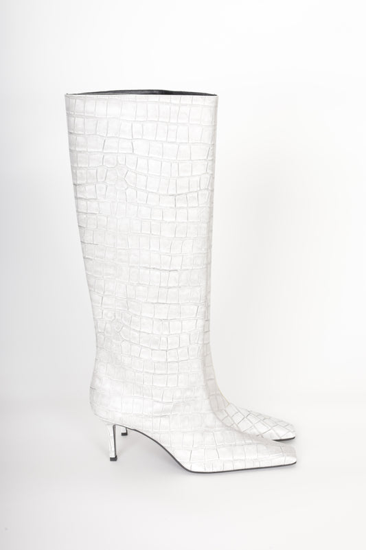 Acne Studios Womens White Boots  Size 40