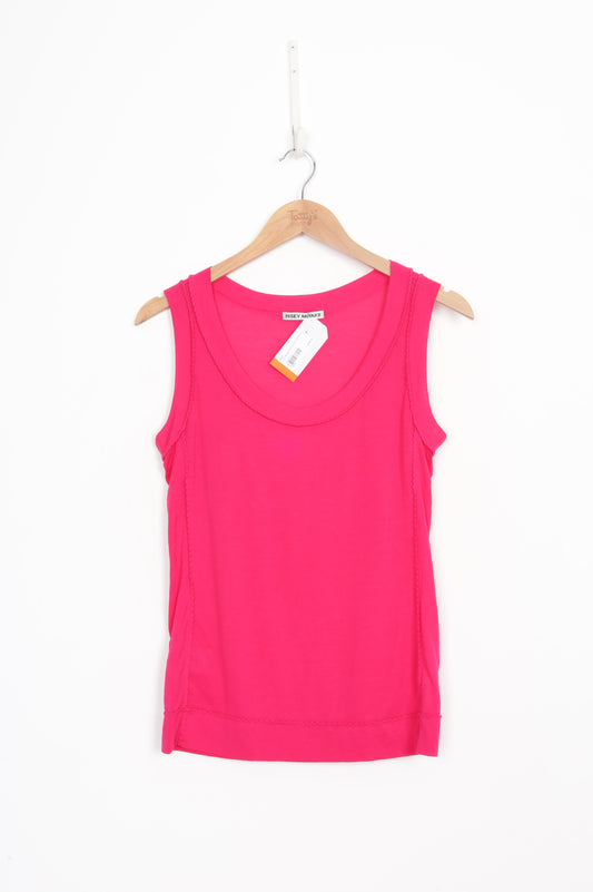 Issey Miyake Womens Pink Top Size 2