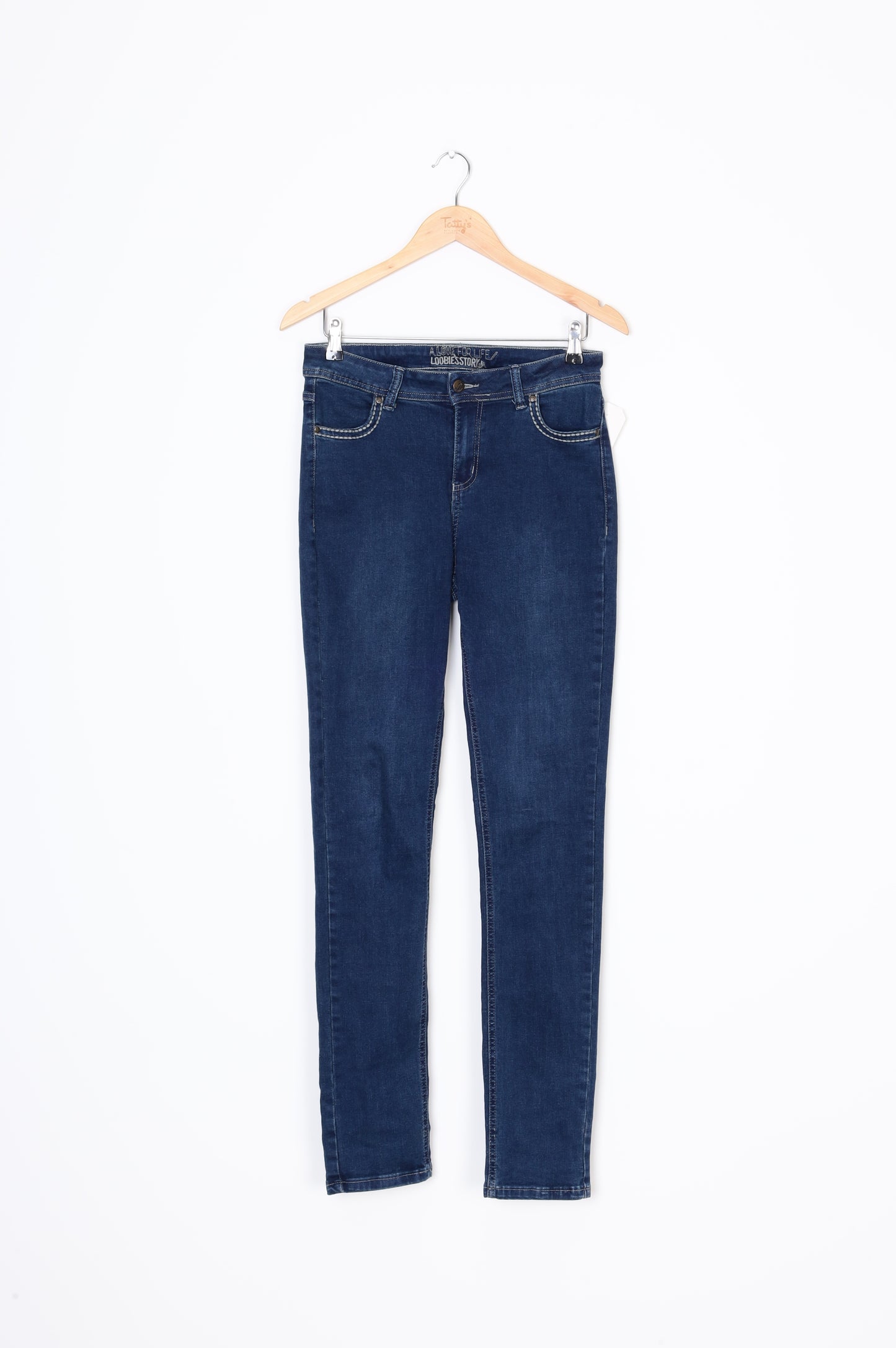 Loobie's Story Womens Blue Jeans Size 10