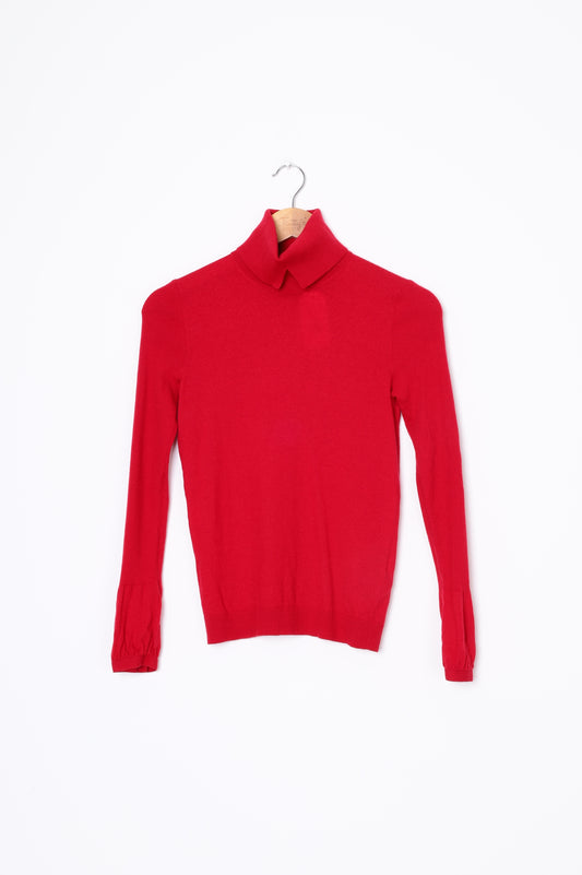 Boss Hugo Boss Womens Red Top Size S