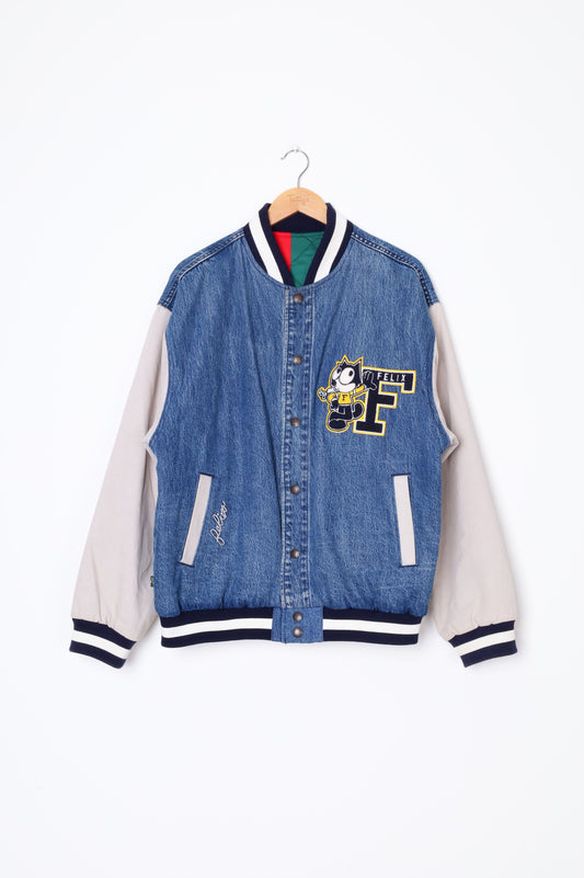 Levi's x Felix the Cat Mens Blue Jacket Size M