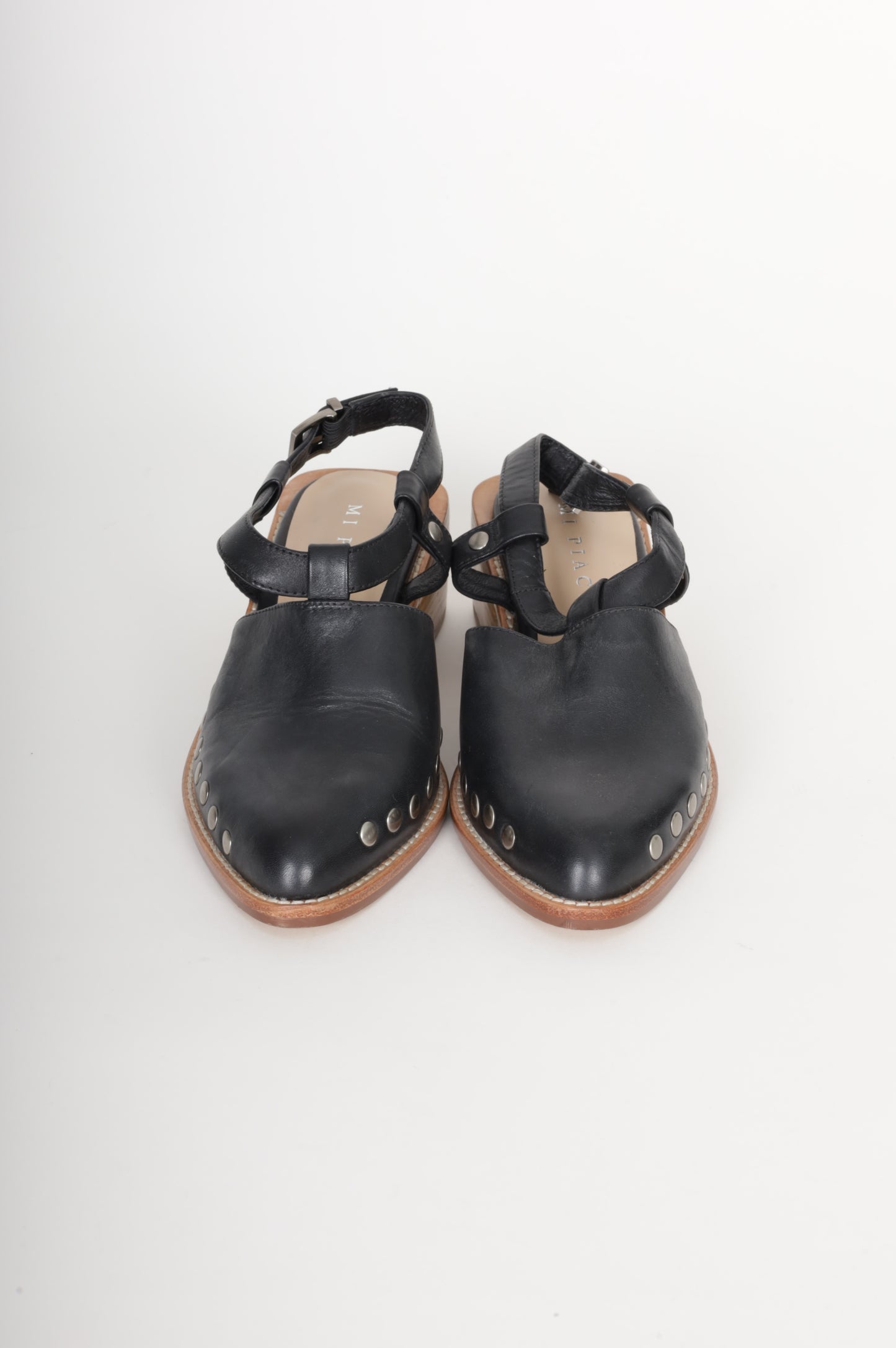 Mi Piaci Womens Black Shoes Size EU 37