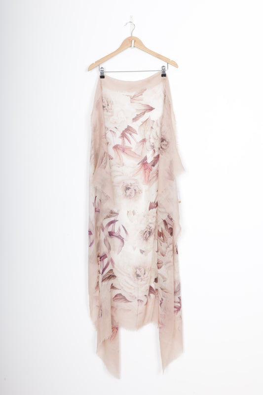 MaxMara Womens Pink Scarf Size O/S