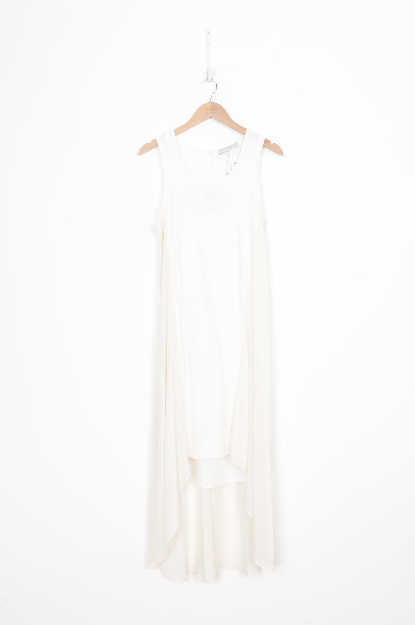 Sabatini Womens White Dress Size M