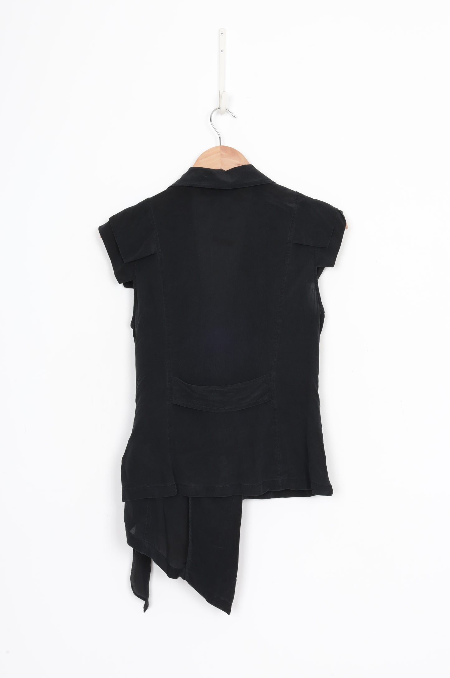 Faye Browne Womens Black Blouse Size 12