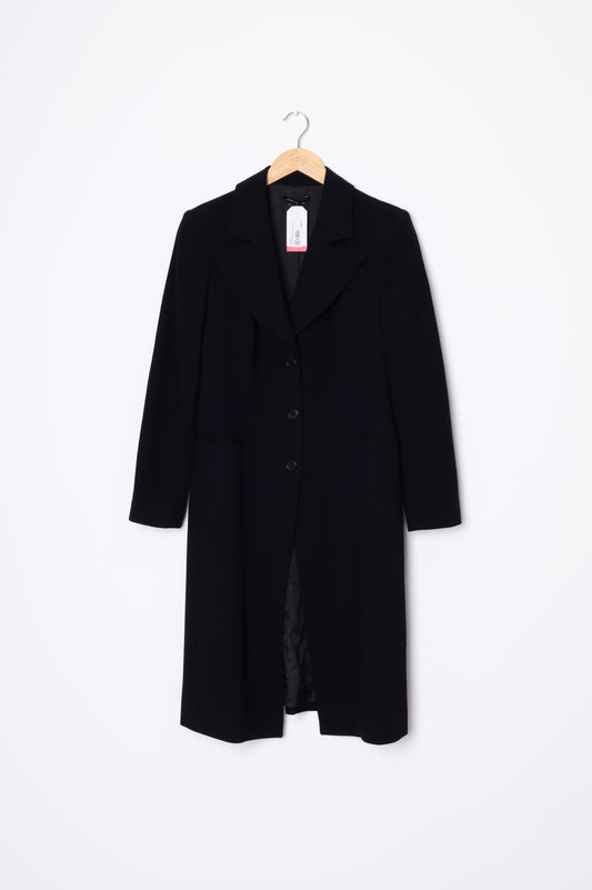 Soniaspeciale Womens Black Coat Size 42