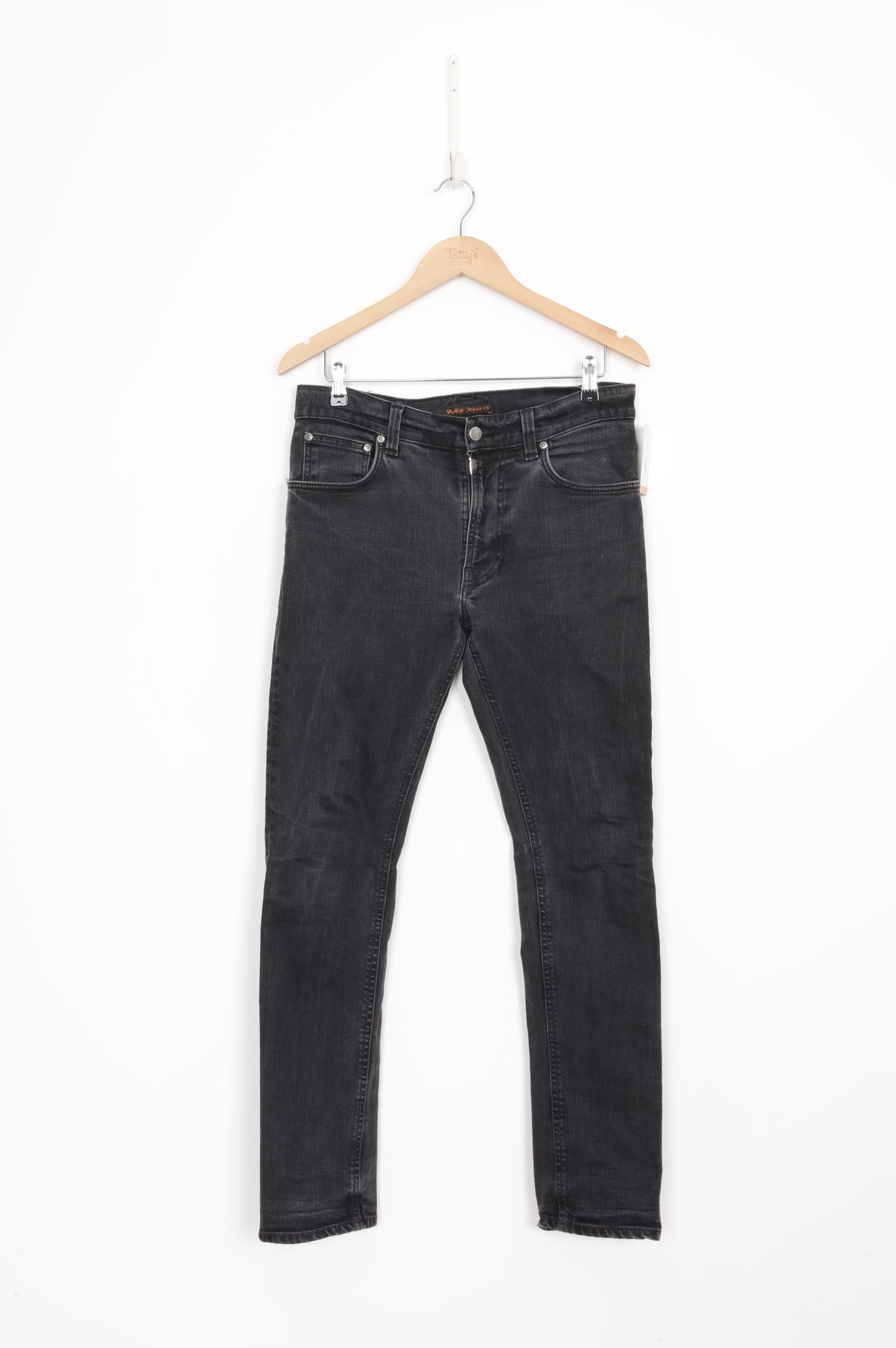 Nudie Jeans Mens Grey Jeans Size W 32