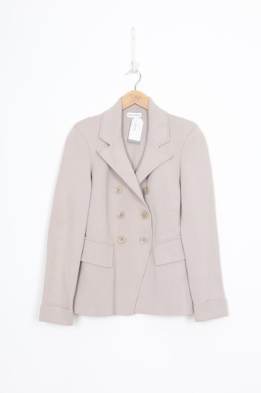 Scanlan Theodore Womens Beige Blazer Size L
