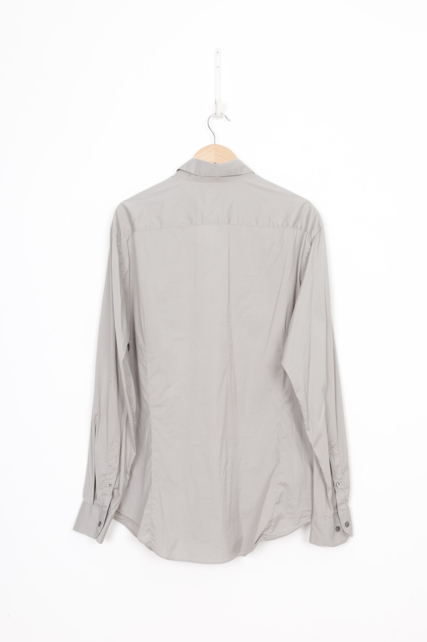 Giorgio Armani Mens Grey Shirt Size EU 45