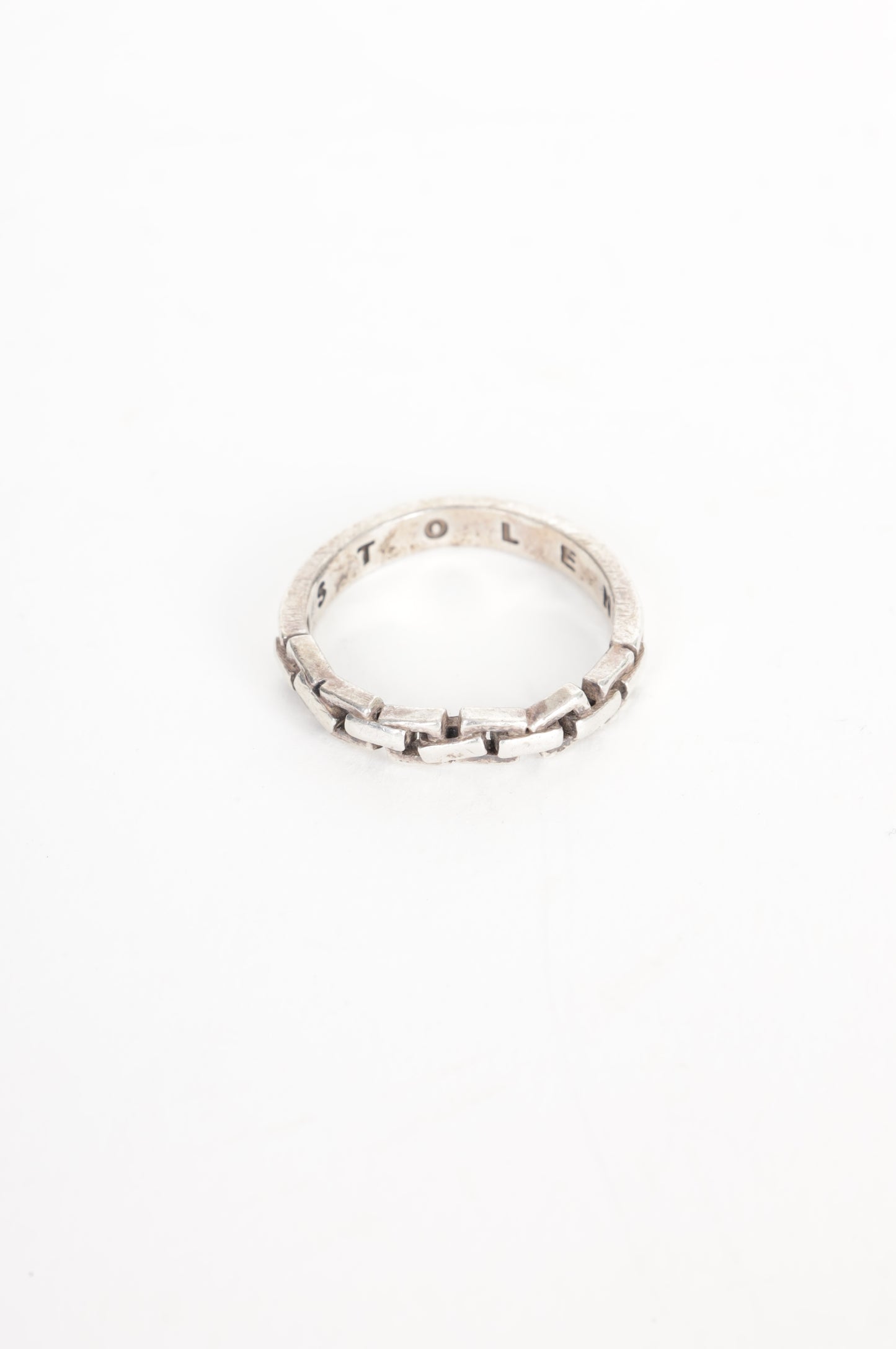 Stolen Girlfriends Club Womens Silver Ring Size US 10