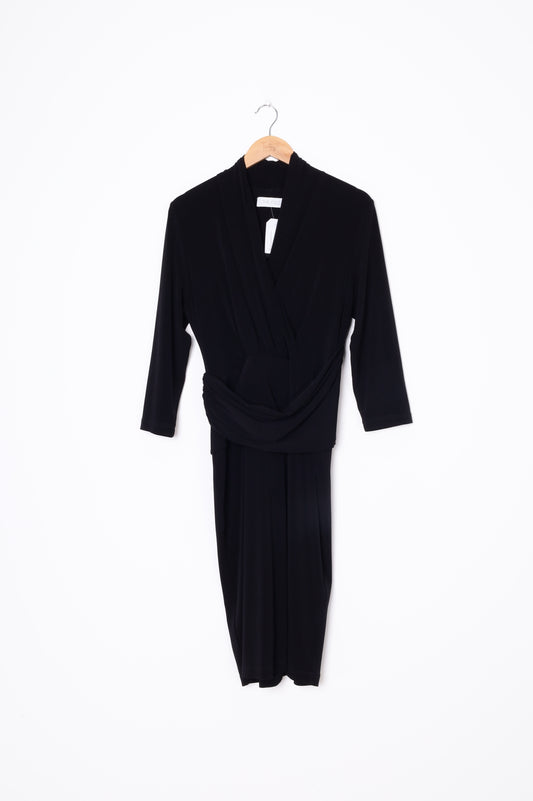 The Fold Womens Black Dress Size 14