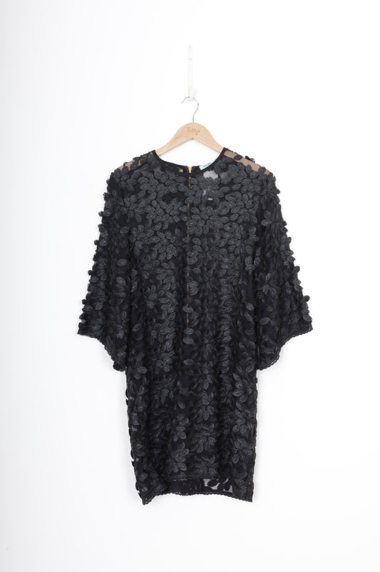 Kate Sylvester Womens Black Dress Size L