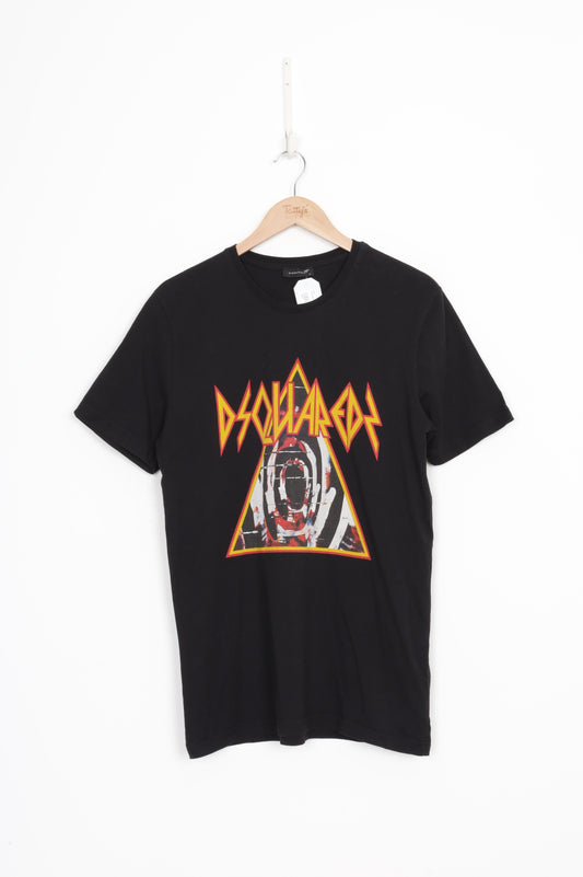 Dsquared2 Mens Black T-shirt Size M